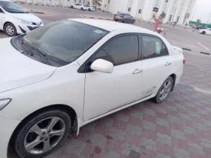 2011 Toyota Corolla Sedan GCC Specs White used car with Rear Sensors and More