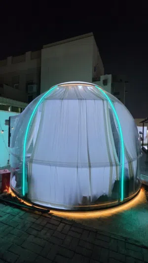 غرفة معيشة خارجية او داخلية ممتازة مع انارة خارجية RGP داخلية