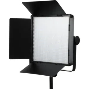 Studio 1000D LED video light with STAND and Barn Doors Included