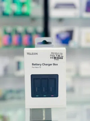 Brand New Telesin GoPro 13 Charger in Oman Triple Storage One Year Warranty