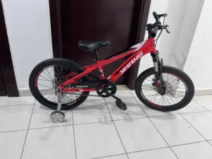 Bicycle, scooter and pump