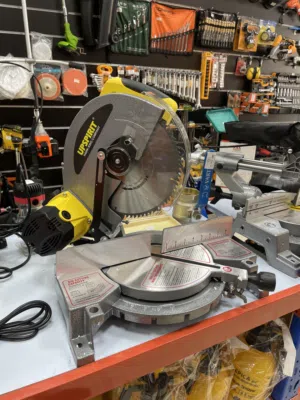 منشار قص اخشاب كهرباء زاويا 10 انش 10 inch electric angle wood cutting saw