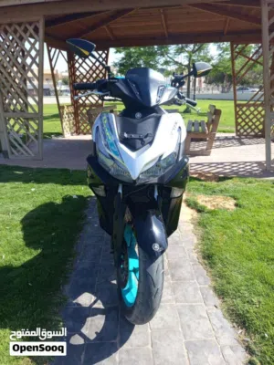 بسم الله ماشاء الله ياماها ايروكس 155cc للبيع سنة الصنع 2024  نقبل البيع بالحوالة المصرفية