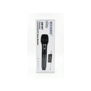 WEISRE Professional Rechargeable Wireless Microphone System DM-681
