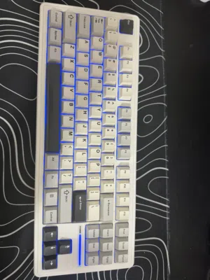 كيبورد جيمنج احترافي YZ87 keyboard مع برنامجه الخاص   Professional gaming YZ87 keyboard
