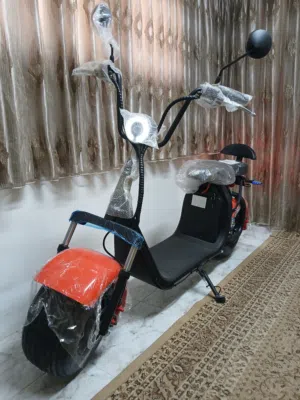 دراجة كهربائية جديدة بالكرتونة