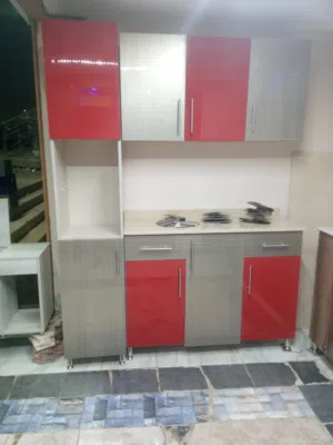 مطبخ_جاهز_متوفر_الشحن  #مطبخ_اكليريك_تركي_لامع_جلوسي_ضد_المياه  بصم40%حتي نفاذ العرض