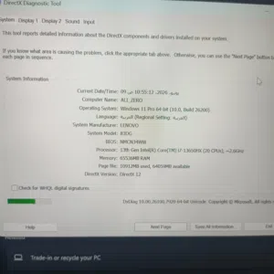 Windows Lenovo for sale in Aden