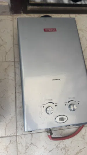 قيزر غاز نوع فريش بحال الوكالة