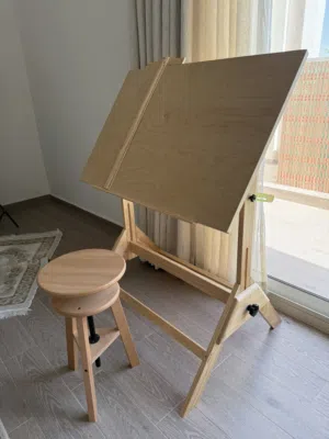 طولت رسم مع كرسي