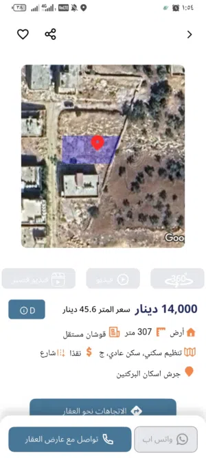 Residential Land for Sale in Jerash Other