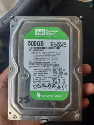 هاردسك 500 قيقا شغال ربي يبارك
