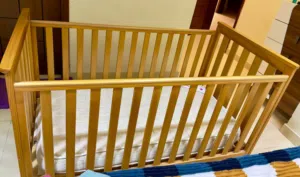 Wooden Baby crib urgent sale