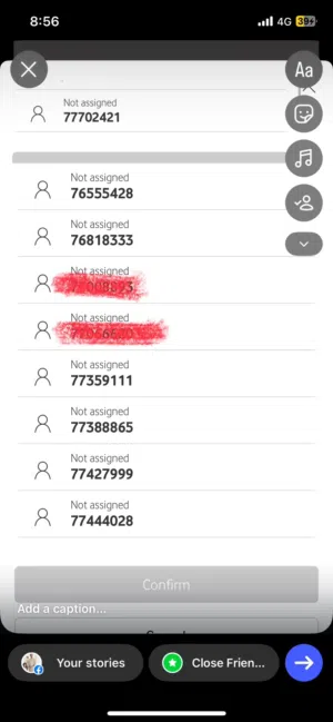 Vodafone VIP mobile numbers in Al Batinah