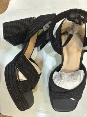 Black next sandals