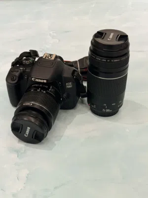 Canon 700D 18-55mm Canon 75-300mm battery+ bag Charger