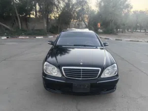 للبيع مرسيدس S 500 لارج وارد اليابان مستخدم في الدوله محول كت S55 AMG من الوكاله