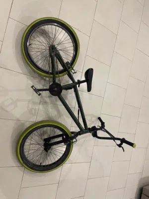 bmx dk wipe b-twin bought it from decathlon