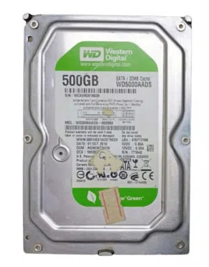 هارد 500 جيجا واي دي عاطلان بايظ - A defective 500GB WD HDD