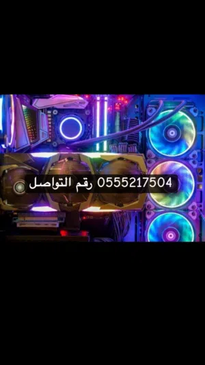 Gaming PC قوي ونظيف جداً – جاهز للتشغيل فوراً