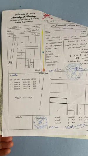 Residential Land for Sale in Al Batinah Barka