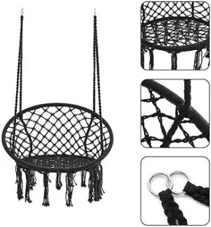 ارجوحه تتحمل وزن 150كيلو شامل الشحن للمخيمات والشاليهات تنفع للخارج وللداخل