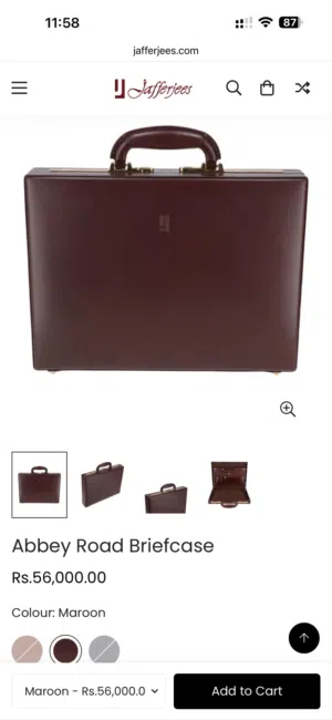 Leather Briefcase