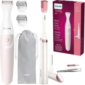 ماكنات ازالة شعر الوجه والبكيني عدد2 من فيليبس Philips Women's Bikini Trimmer and Precision Trimmer