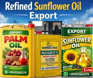Export of edible oils from Thailand
