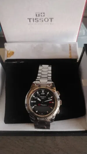 Tissot Tissot Men's T0134204420200 T-Touch Expert Titanium Watch.