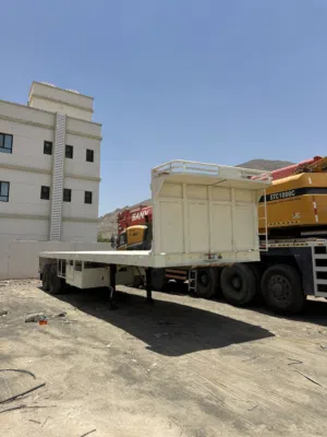 Flatbed Trailer for Sale سطحة نظيفة للبيع مقطورة