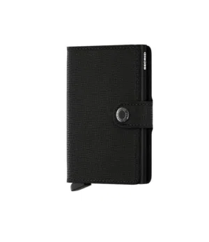 Secrid Miniwallet Crisple Black محفظة