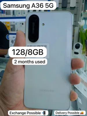 Samsung Galaxy A36 5G under warranty Good condition phone