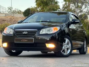هيونداي افانتي 2008 موديل Limited بأسود مع مواصفات كوريا وقطع غيار أصلية