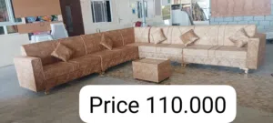 BRAND NEW SOFA L SHAPE 7 MTR أريكة جديدة تمامًا على شكل حرف L، طولها 7 أمتار