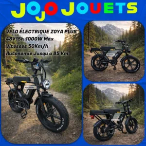 Vélo éléctrique zoya plus 1000w max Ecoxtrem