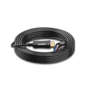 HAING Active Optic Fiber HDTV HDMI Cable 15M كابل HDMI ألياف ضوئية نشط HAING HDTV بطول 15 متر