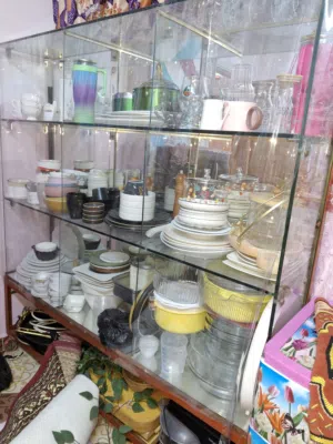 باترينه زجاج 10 مللي متعددة الاستخدامات + حديد بعجل عرض متر ونص