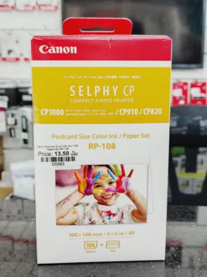 Canon Postcard Ink Paper 108 in Muscat / Brand New