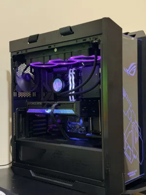 Rog strix 5070 ti + 7800x3d high end gaming pc
