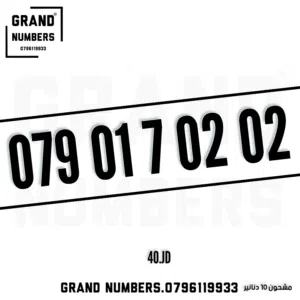 Zain VIP mobile numbers in Irbid