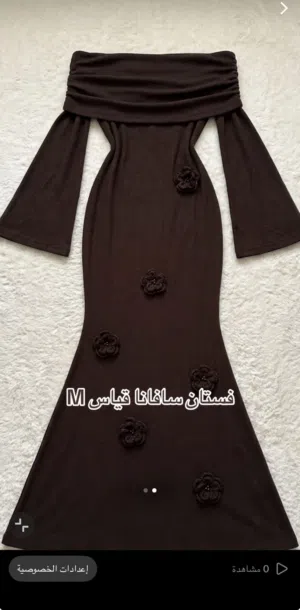 فستان سافانا ملبوس بس مرتين ونظيف