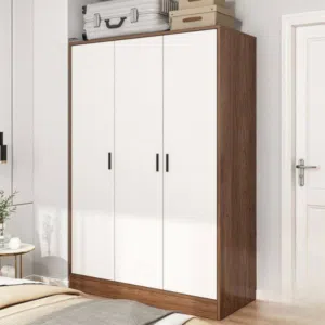 كنتور 3 باب خشب MDF القياسات :  العمق 45 سم * العرض 120 سم * الارتفاع 182 س