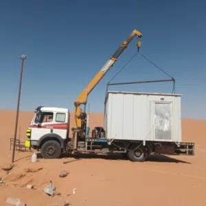 نقل غرف جاهزه 