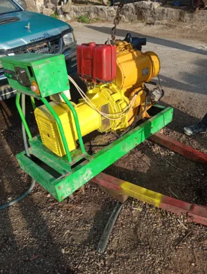 مولد كهرباء ديزل نوع دوتس الماني راسن بخرج كهرباء 10 كيلو 3 فاز وبخرج 1 فاز ملف ايطالي ملف نحاس