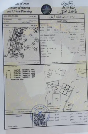 Residential Land for Sale in Al Sharqiya Al Mudaibi