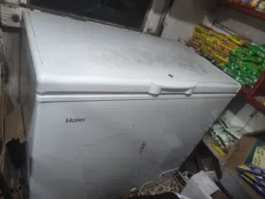 ثلاجه هاير الوكاله الاصلي مستخدم شبه جديد