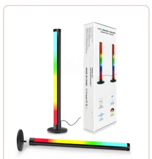 أشرطة إضاءة LED ذكية RGB (لايت بار) ذكية وتفاعلية مع الصوت Smart RGB LED light bars (light bar)2pcs