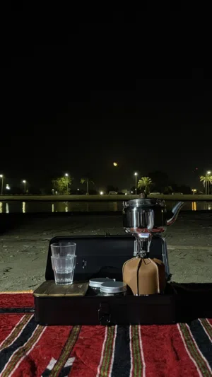 عدة شاي بجميع ملحقاتها