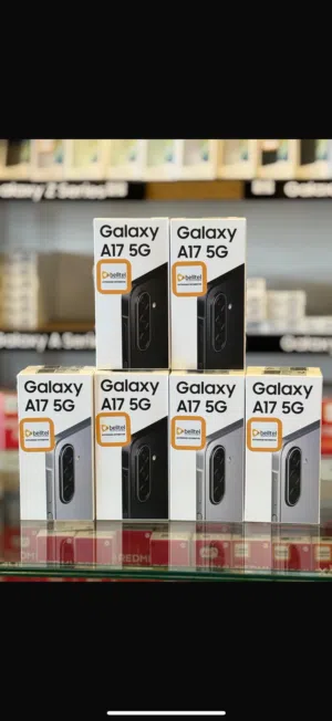 جالكسي A17 5G , ذاكرة 256GB رام 8 جديد ضمان سنة